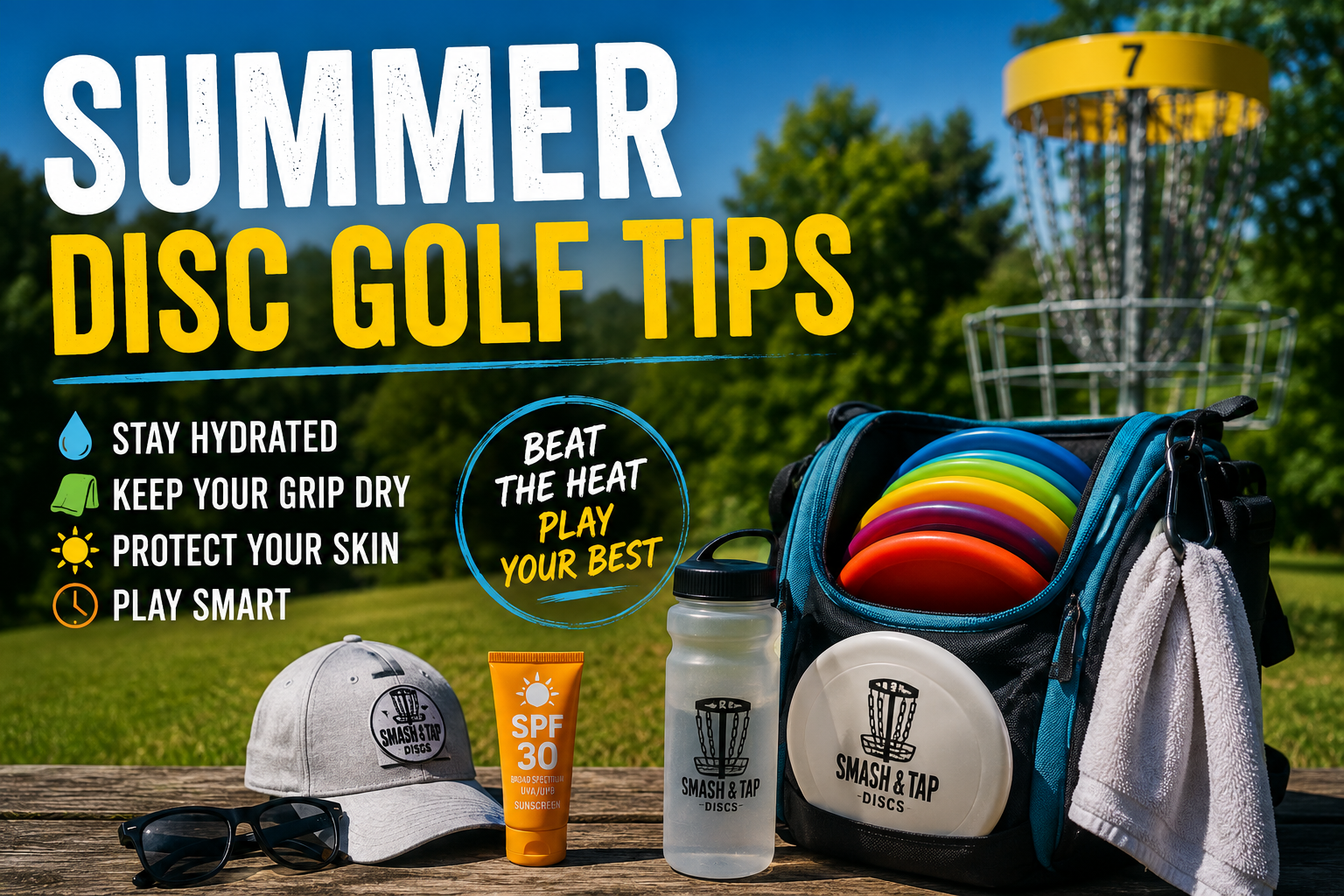 Summer Disc Golf Tips: Stay Cool & Play Better in the Heat
